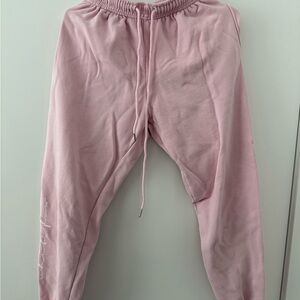 White fox sweats (pink size XS)